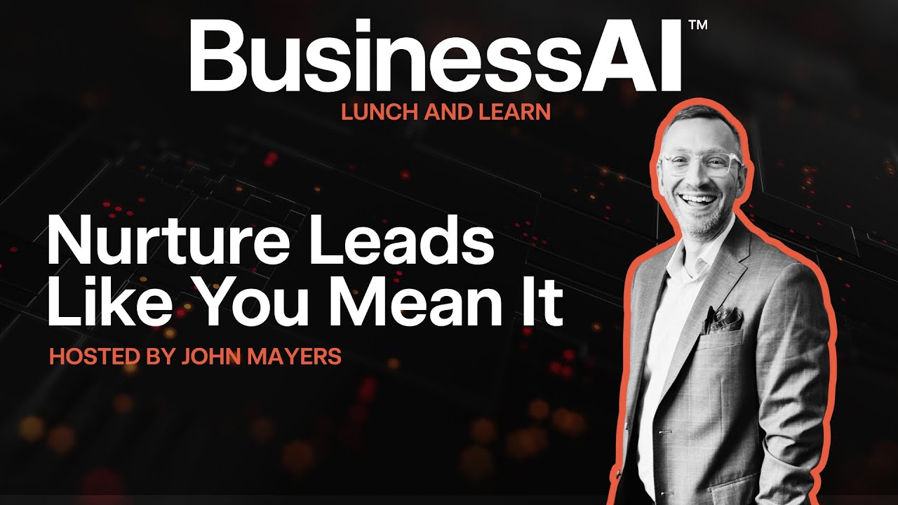 Thumbnail for the Lead nurture that actually follows up session